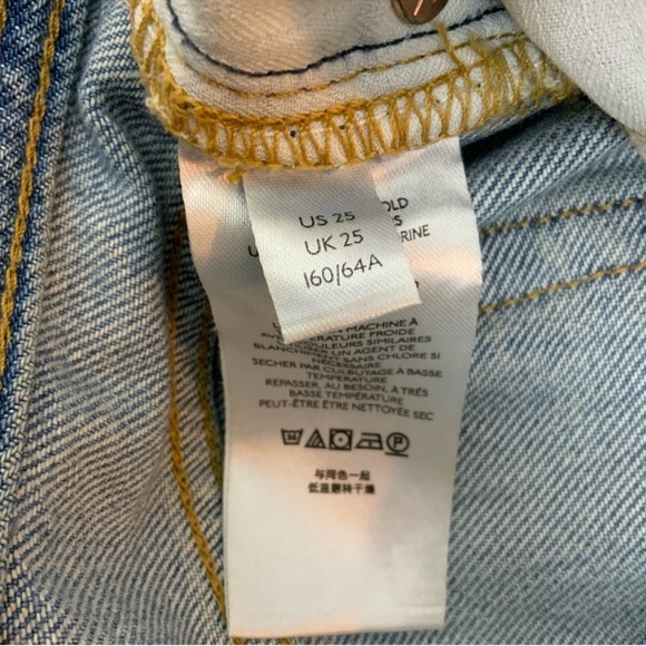 Free People We The Free Maggie Straight Jean Light Stone Wash - Picture 15 of 15